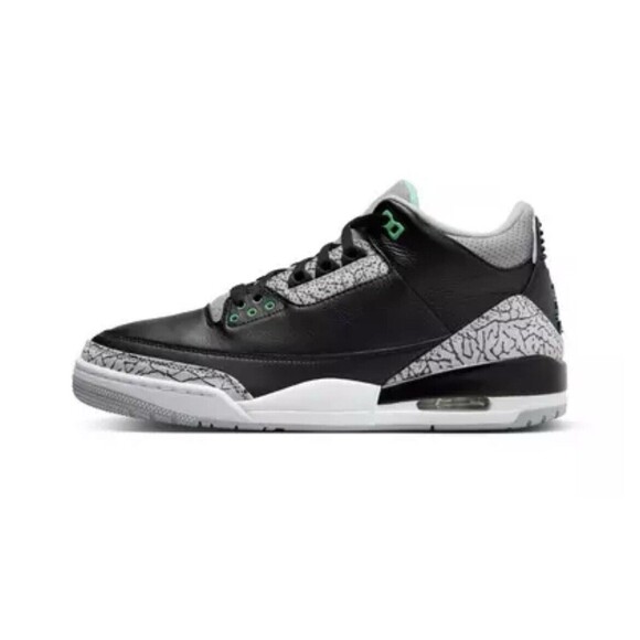Nike Air Jordan 3 Retro Green Glow NIB Size 10 main image 7
